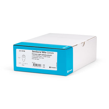 SenSura® Mio Convex Ostomy Pouch One-Piece System 11 Inch Length, Maxi Convex Light, Trim to Fit 3/8 to 1-11/16 Inch Stoma Drainable (1006175_BX)