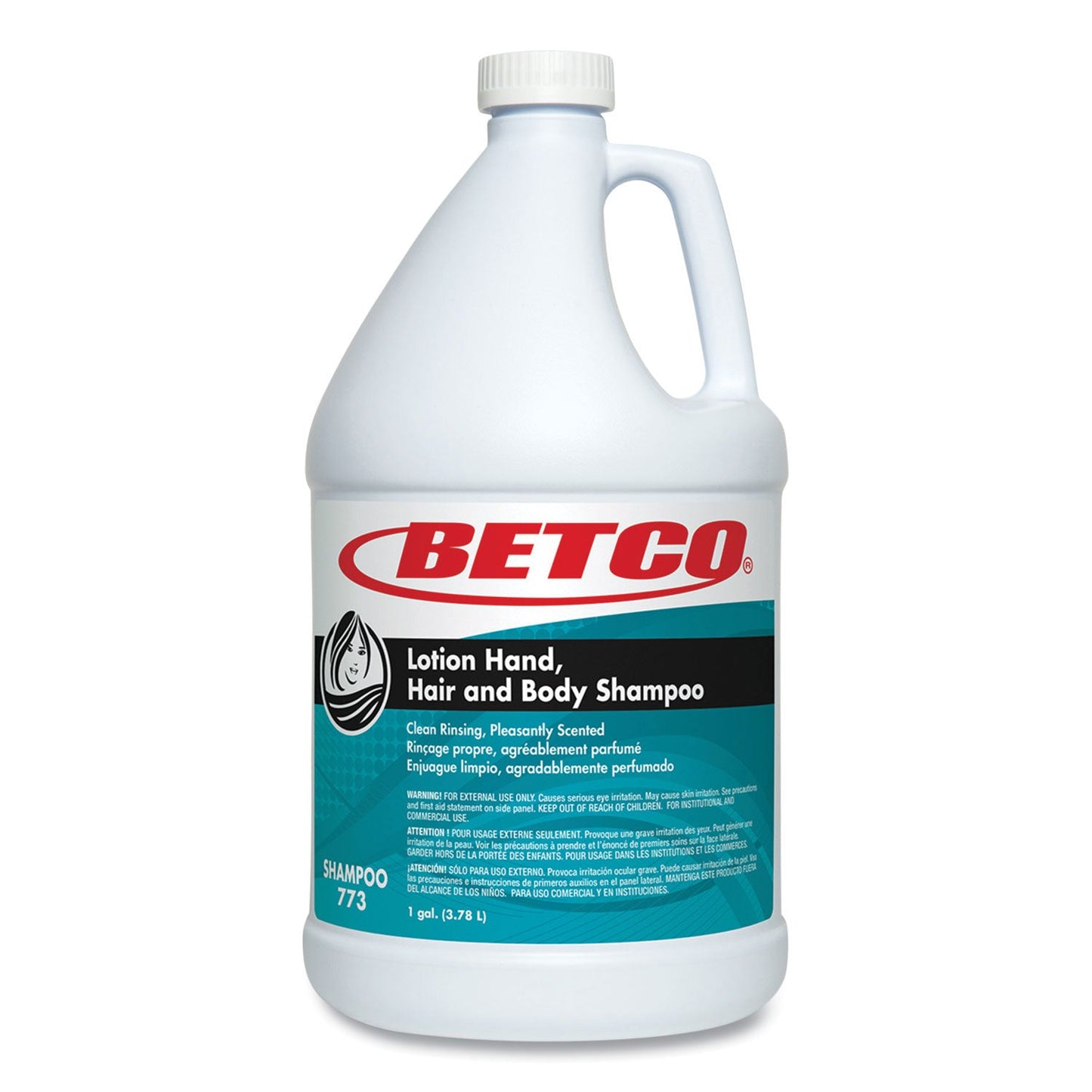 Betco Lotion Hand, Hair and Body Shampoo, Fresh Scent, 1 gal Bottle, 4/Carton (BET7730400)