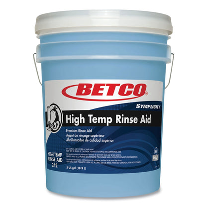 Betco Symplicity High Temp Rinse Aid, 5 gal Pail (BET2427800)