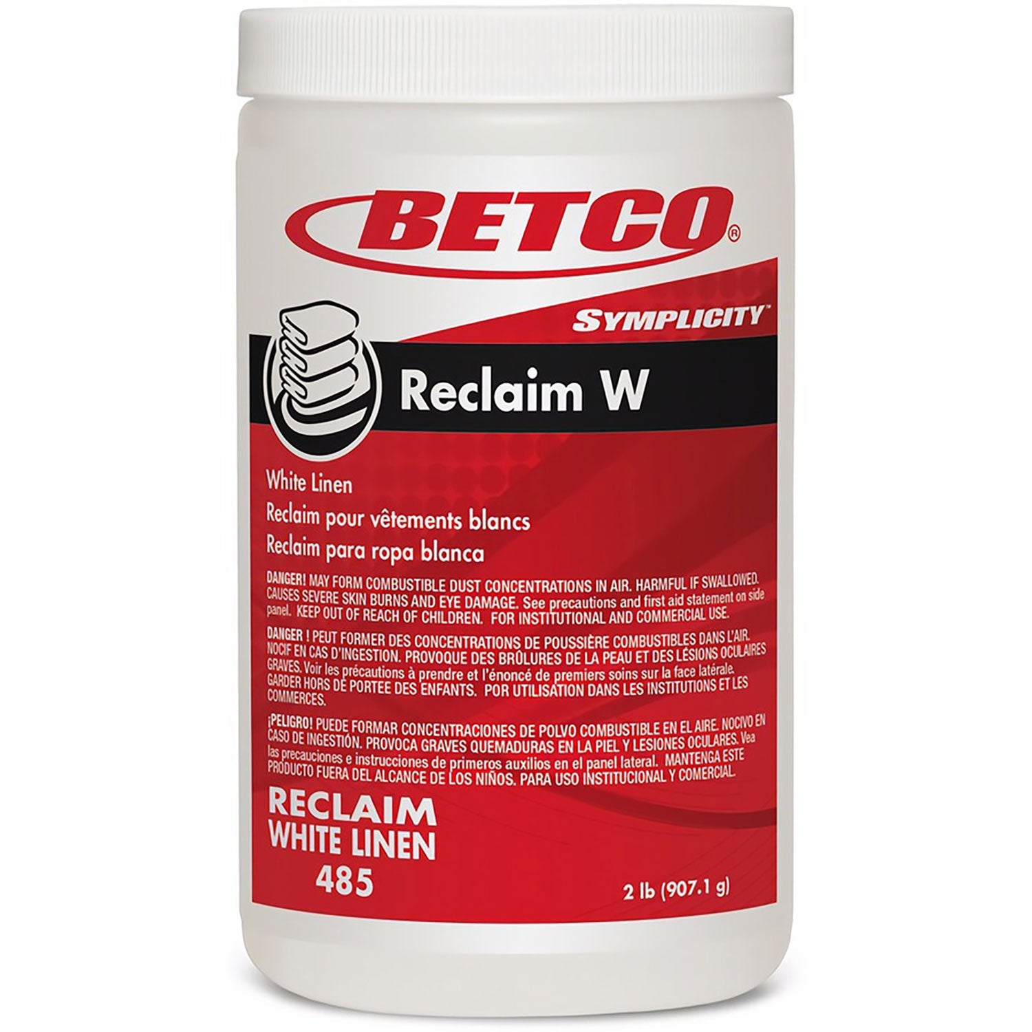betco-symplicity-reclaim-w-laundry-powder-concentrate-powder-32-oz-2-lb-mild-chlorine-scentjar-1-carton-off-white-num-bet4857900_1