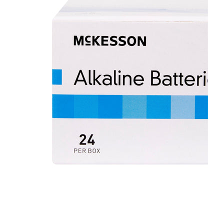 McKesson Alkaline Battery D Cell 1.5V Disposable 24 Pack (854615_CS)