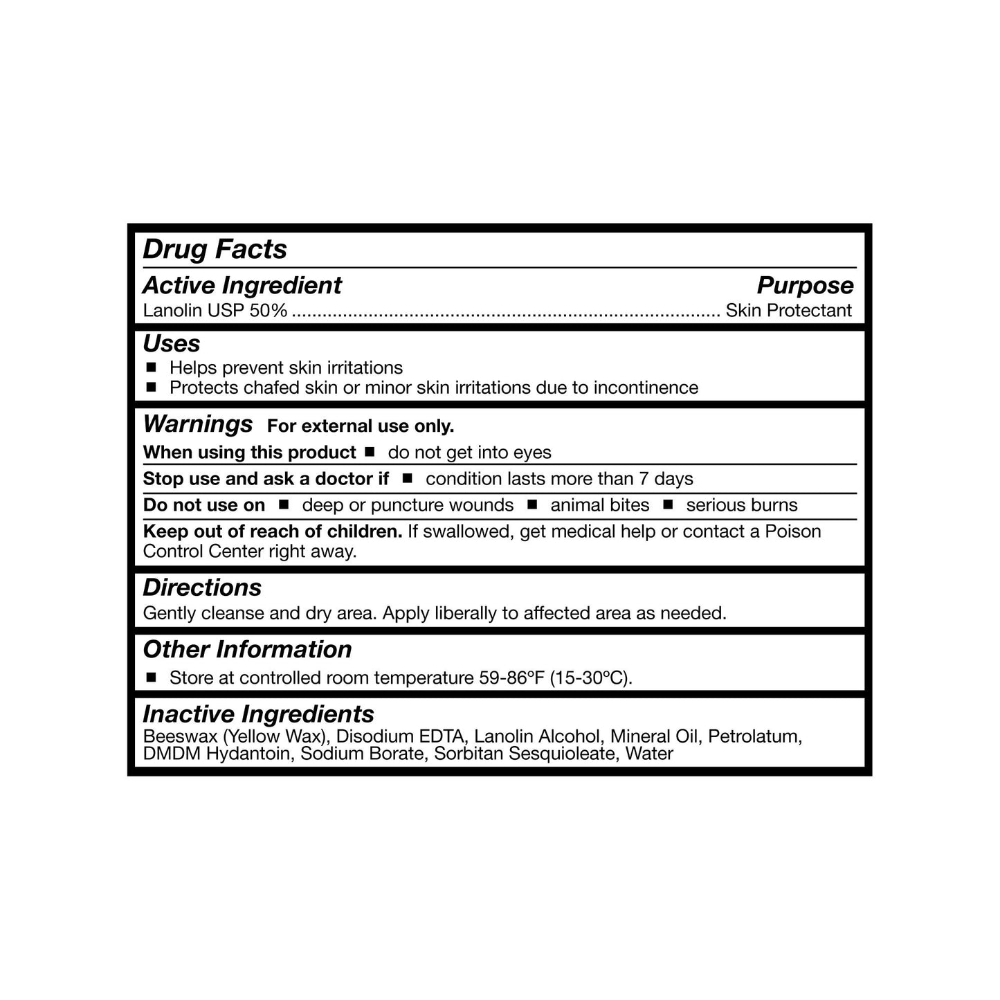 Mckesson Skin Protectant 5 Gram Individual Packet Unscented Cream (864707_BX)
