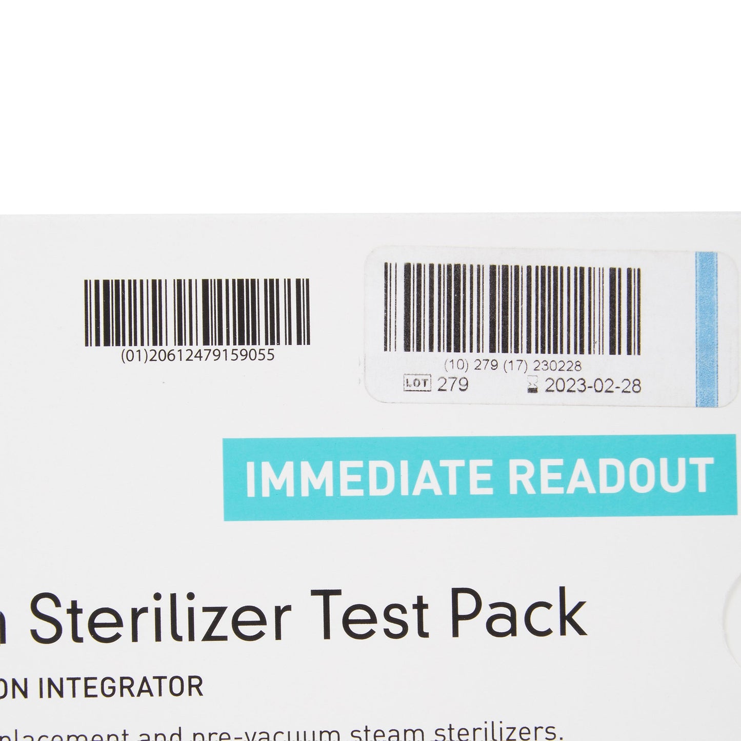 McKesson Sterilization Chemical Integrator Pack Steam (524538_EA)