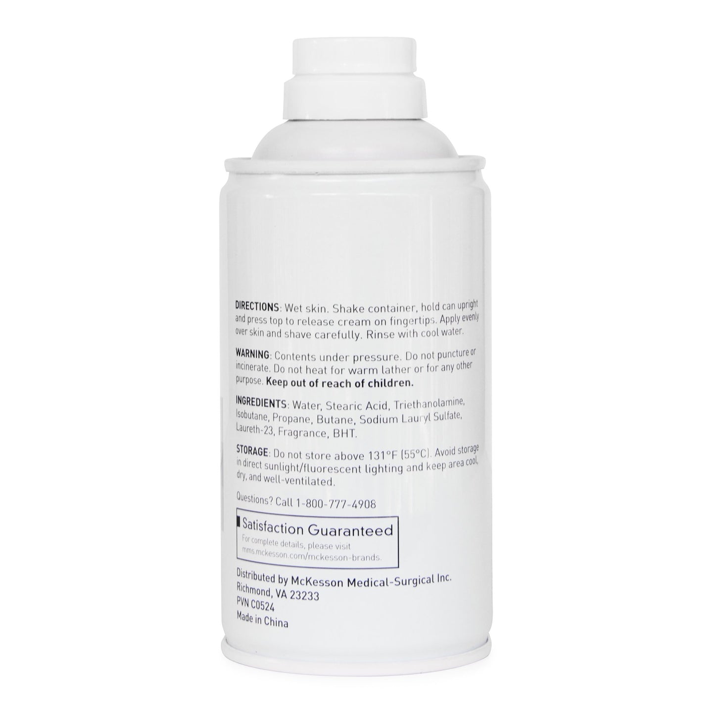 McKesson Shaving Cream Aerosol Can 11 oz. (928323_BX)