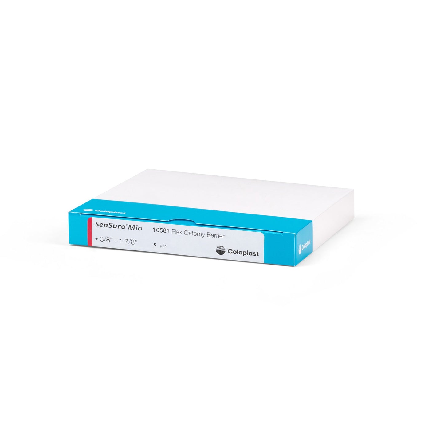 SenSura® Mio Flex Ostomy Barrier Trim to Fit, Extended Wear Elastic Adhesive 50 mm Flange Red Code System 3/8 to 1-7/8 Inch Opening (883901_BX)