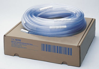 Medi-Vac® Suction Tubing Clear 3/16 Inch I.D. 1-1/2 Foot Length Non-Conductive Plastic Sterile (274634_EA)