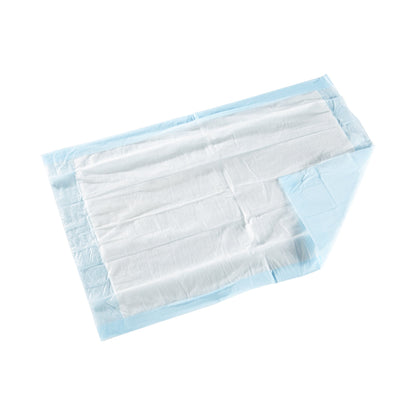 McKesson Classic Disposable Underpad 17 X 24 Inch Fluff / Polymer Light Absorbency (884218_CS)