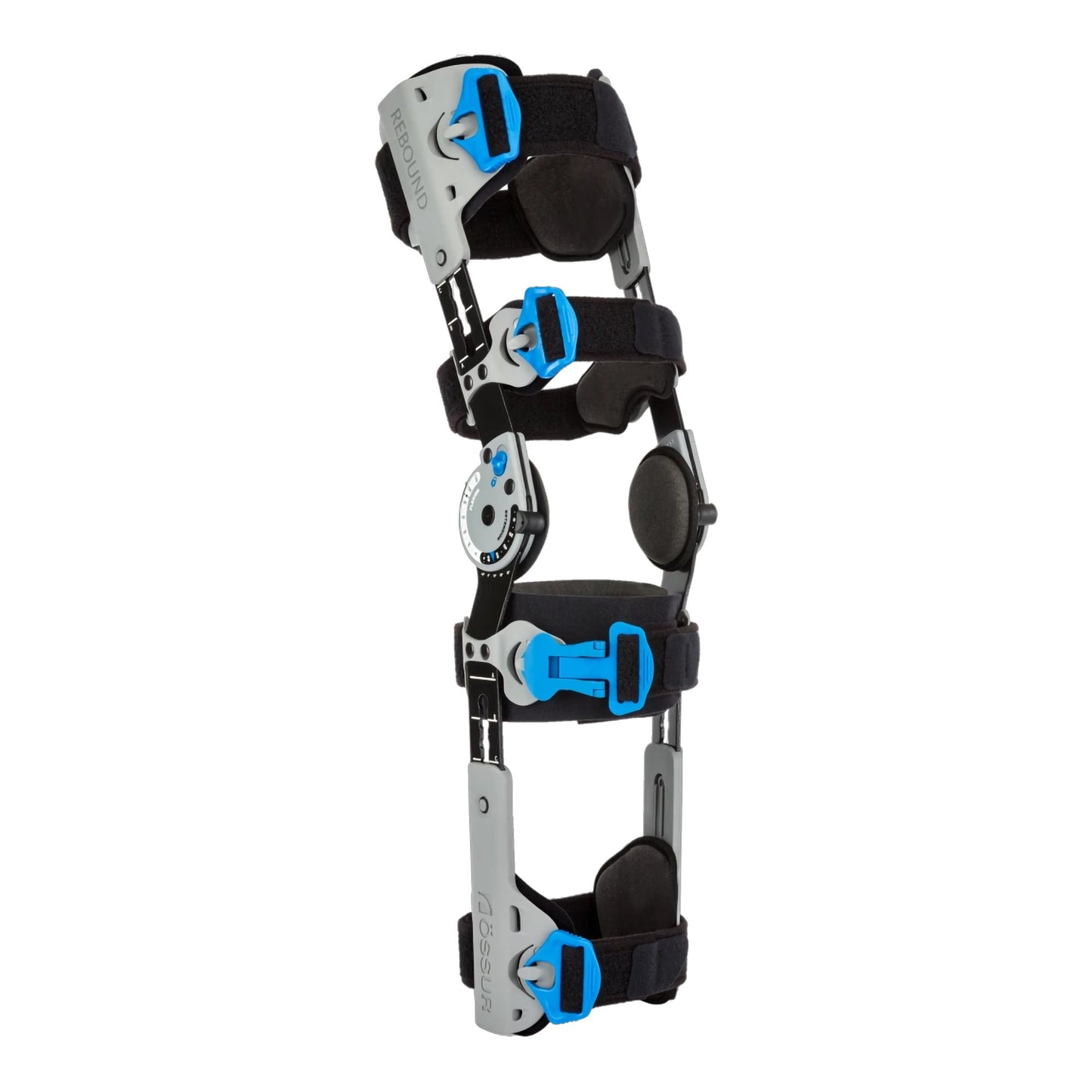 Ossur® Rebound® Post-Op Knee Brace One Size Fits Most Buckle Closure / D-Ring / Hook and Loop Strap 16 to 32 Inch Thigh Circumference Left or Right Knee (1095494_EA)