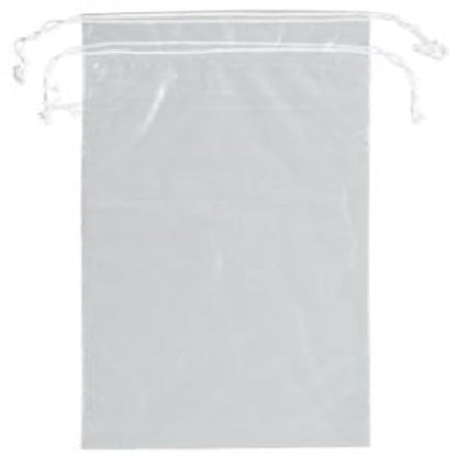 ASP Global LLC Patient Belongings Bag 5 X 8 Inch Plastic Clear Drawstring Closure (405181_PK)