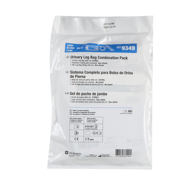 Hollister Urinary Leg Bag Anti-Reflux Valve Sterile 900 mL Vinyl (385929_EA)