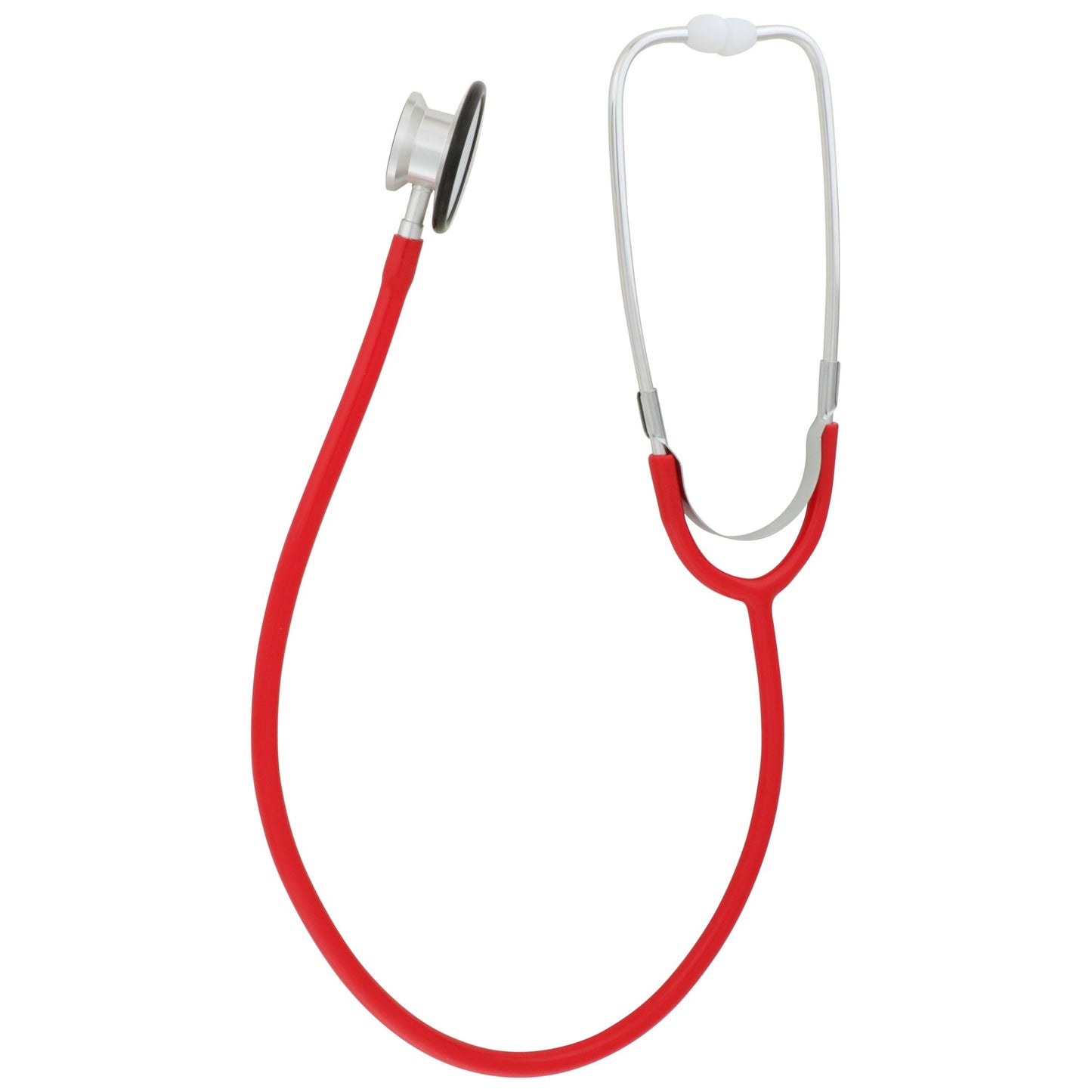 McKesson General Exam Stethoscope Red 1-Tube 22 Inch Tube Double Sided Chestpiece (363749_EA)