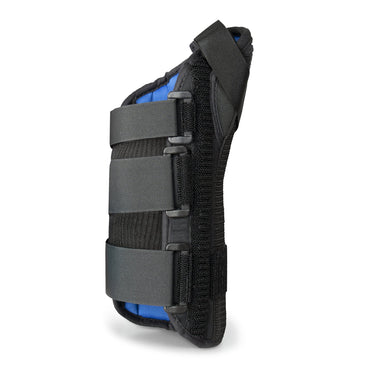 McKesson Wrist Brace with Abducted Thumb Aluminum / Foam / Spandex / Plastic Left Hand Black Medium (1159141_EA)
