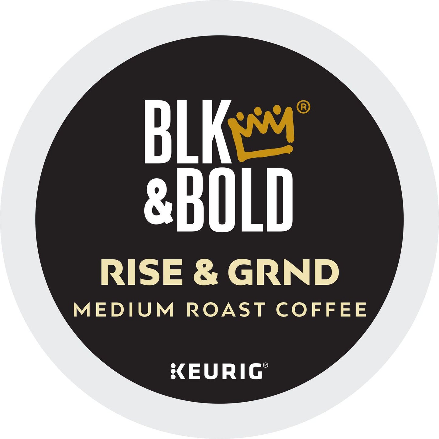BLK & Bold Rise and GRND K-Cups, 0.41 oz K-Cup, 20/Box (GMT0055)