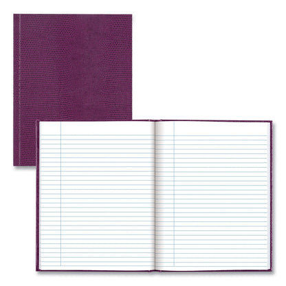 Blueline Executive Notebook, 1-Subject, Medium/College Rule, Grape Cover,  (72) 9.25 x 7.25 Sheets (REDA7RAS)