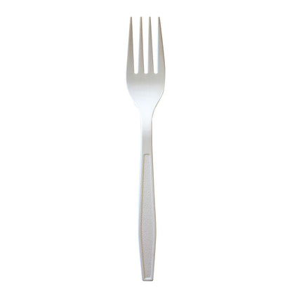 Boardwalk Heavyweight Polypropylene Cutlery, Fork, White, 1,000/Carton (BWKFORKWHPP)