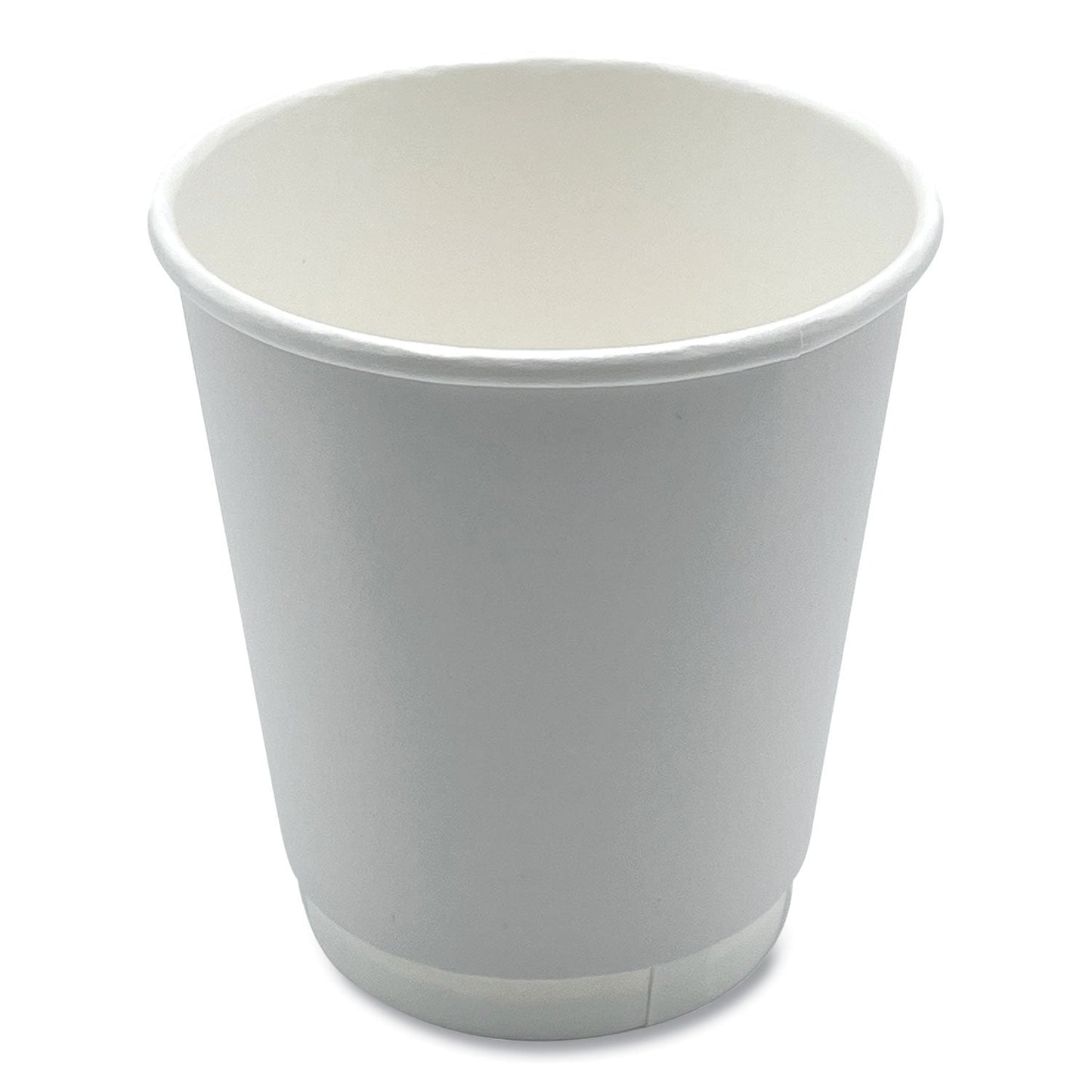Boardwalk Paper Hot Cups, Double-Walled, 10 oz, White, 25/Pack (BWKDW10HCUPPK)