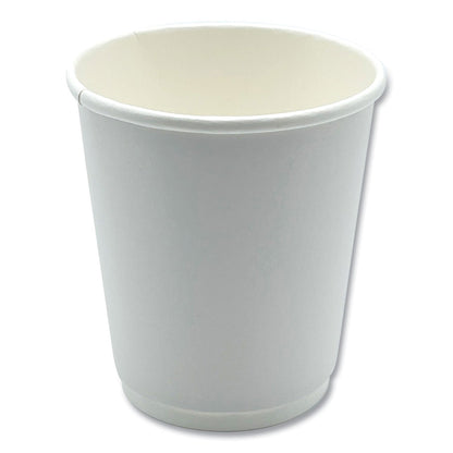 Boardwalk Paper Hot Cups, Double-Walled, 8 oz, White, 25/Pack (BWKDW8HCUPPK)