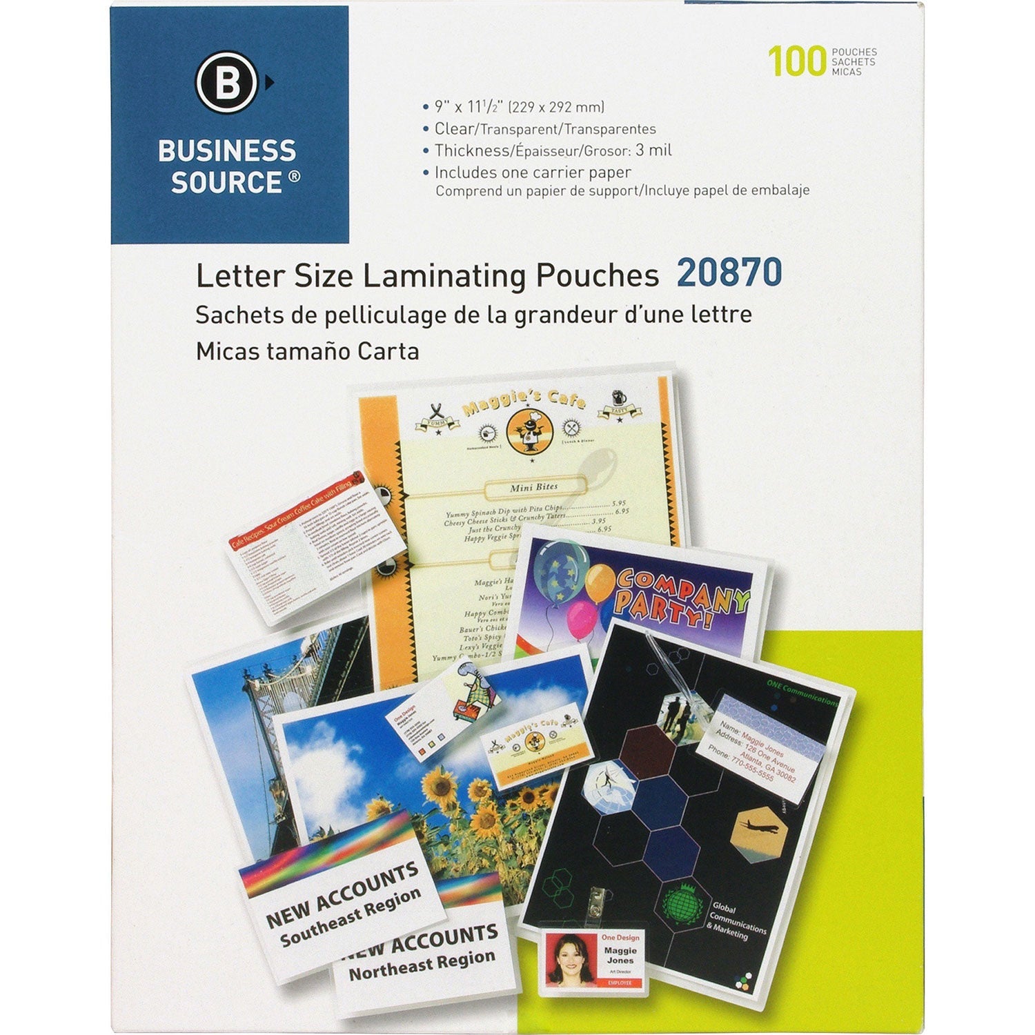 business-source-laminating-pouch-letter-3mil-9-x-11-1-2-100-bx-clear-bsn20870_1