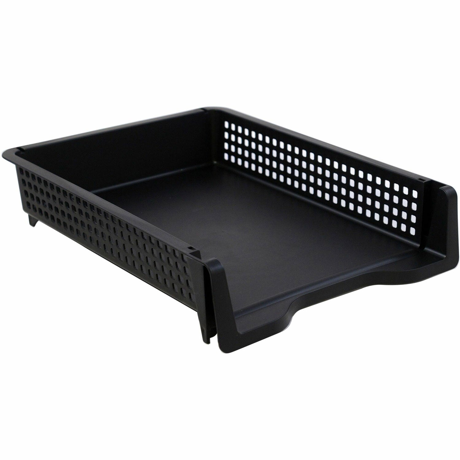 business-source-stackable-letter-tray-stackable-front-loading-black-plastic-bsn42571_1