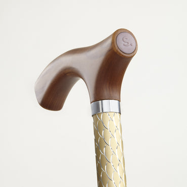 Switch Sticks® Folding Cane Aluminum 32 to 37 Inch Height Pearl Gold (1050007_EA)