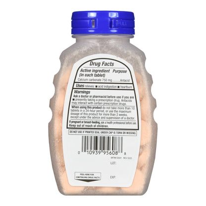 Foster & Thrive™ Antacid 750 mg - 300 mg Strength Chewable Tablet 80 per Bottle (1235082_BT)