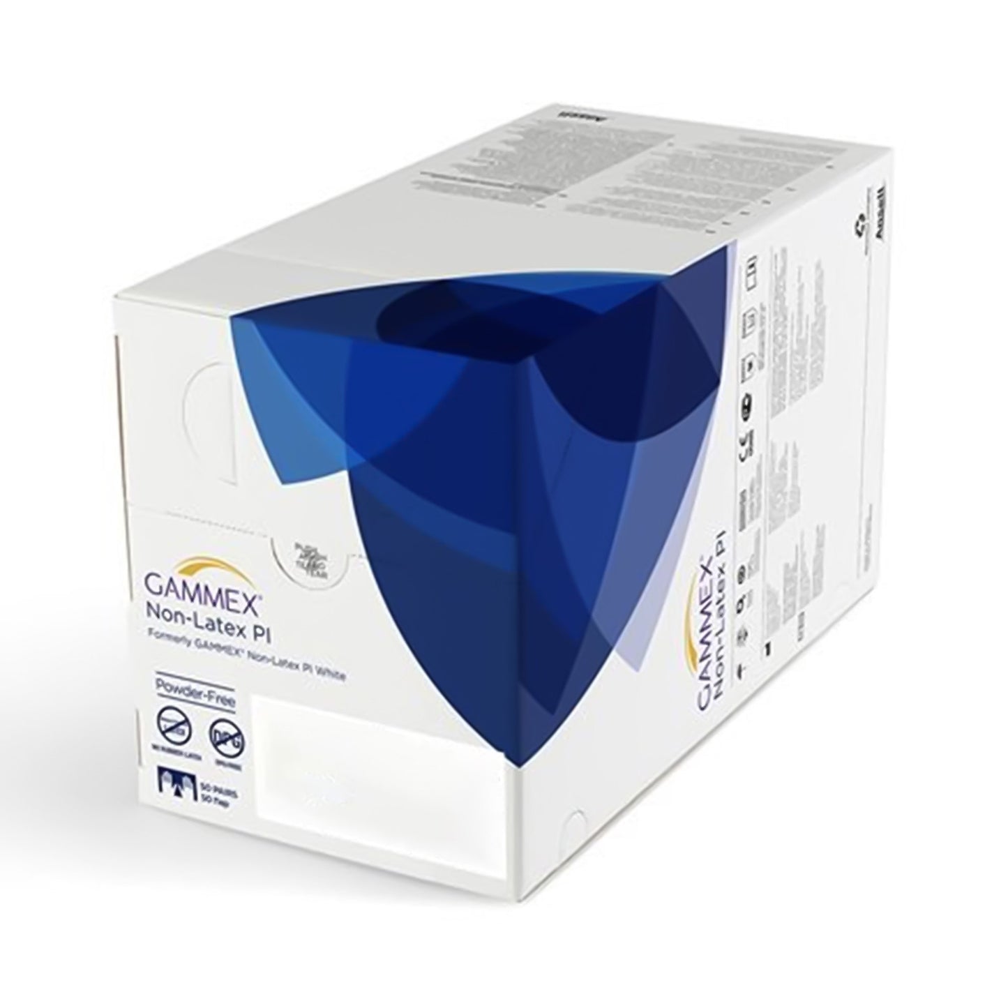 GAMMEX® Non-Latex PI Micro Surgical Glove Size 8 Sterile Polyisoprene Standard Cuff Length Micro-Textured White Chemo Tested (765787_BX)