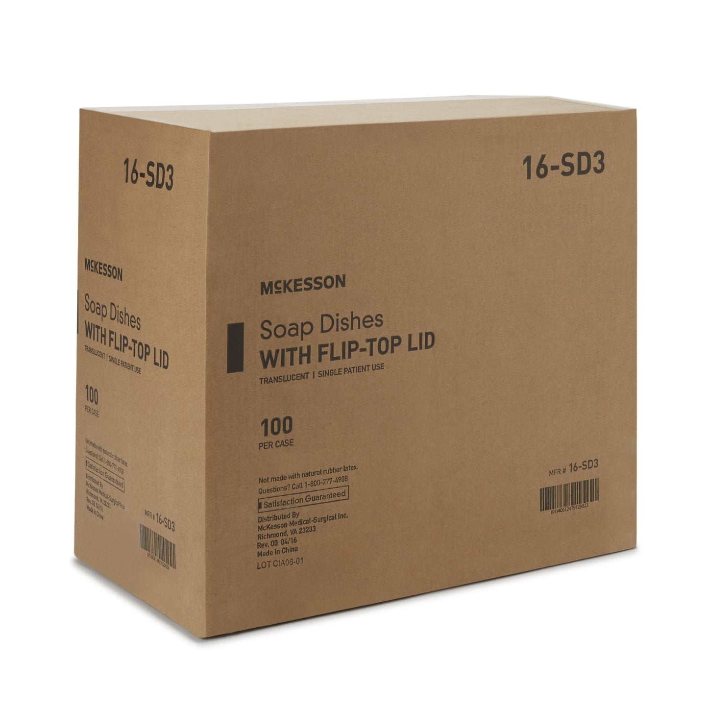 McKesson Soap Dish For Bar Soap (472579_CS)