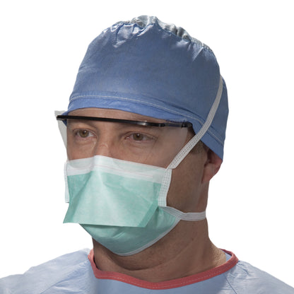 Halyard Surgical Mask Not Rated Tie Closure One Size Fits Most (188500_BX)