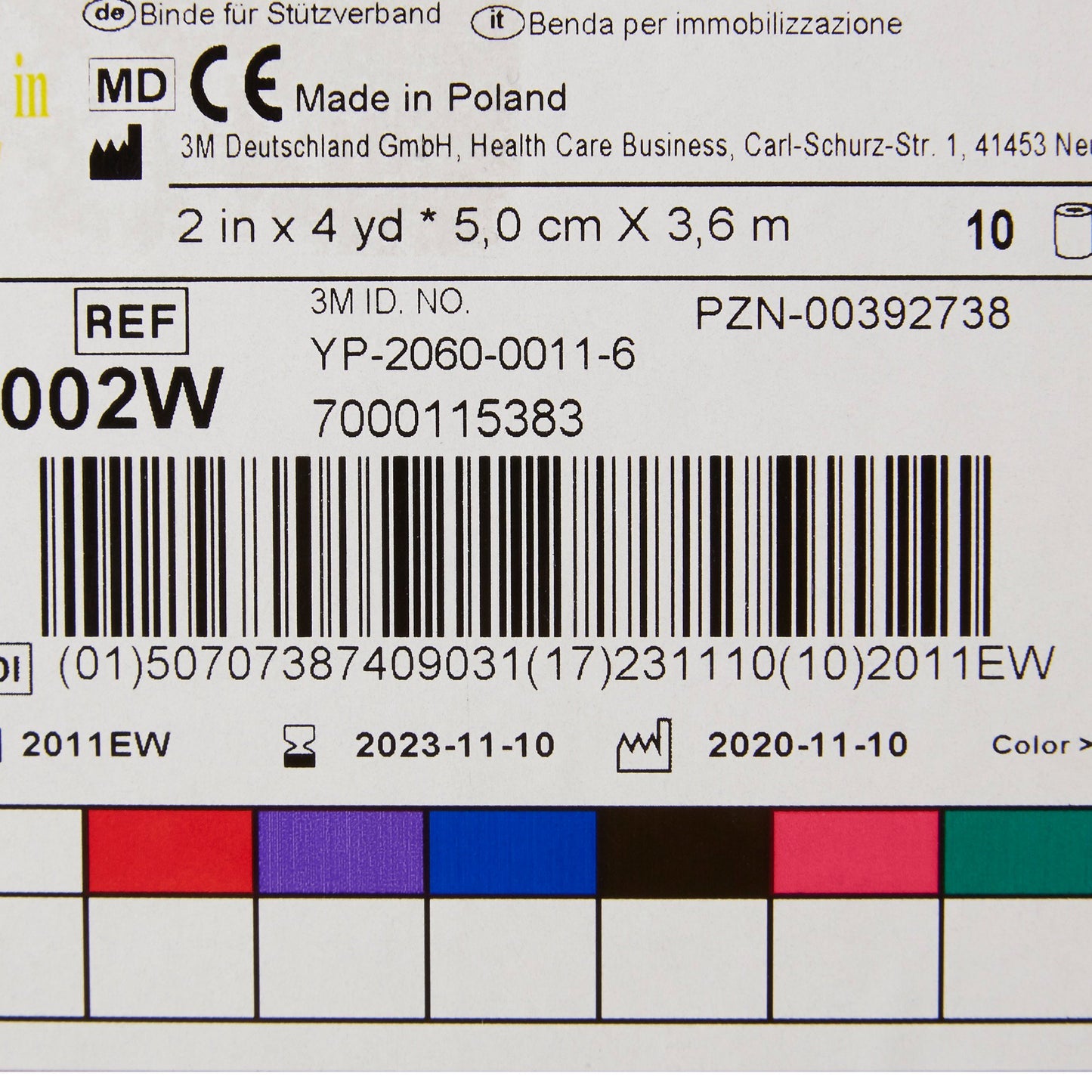 3M™ Scotchcast™ Plus Cast Tape 2 Inch X 12 Foot Fiberglass / Resin Bright Orange (199238_BX)