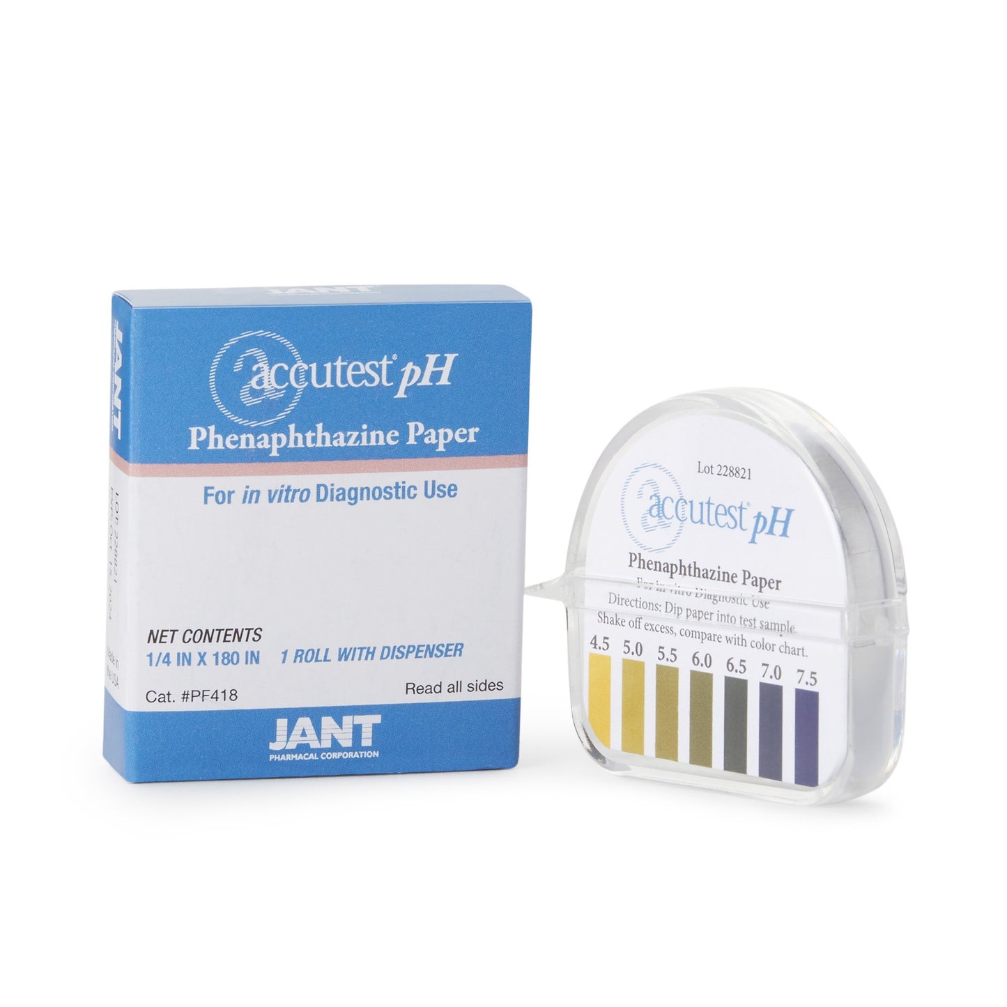 Accutest® Nitrazine Indicator Paper in Dispenser 4.5 to 7.5 (1236573_BX)