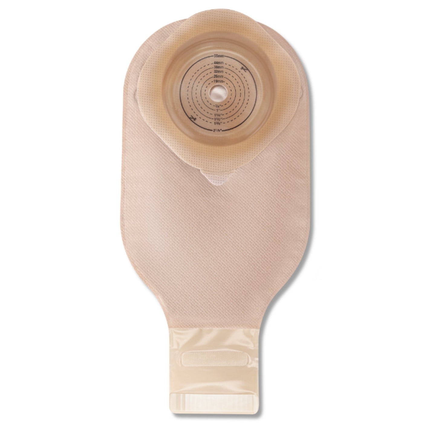 CeraPlus™ Ostomy Pouch One-Piece System 12 Inch Length Soft Convex, Trim to Fit Up to 1-1/2 Inch Stoma Drainable (1213075_BX)