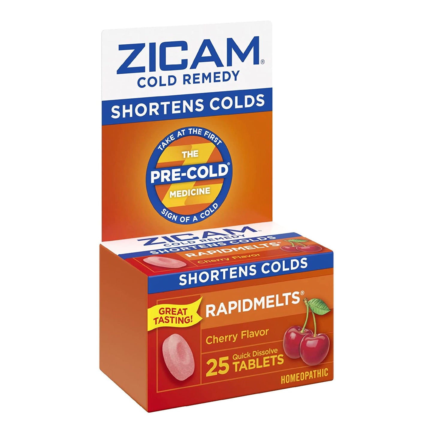 Zicam® Cold and Cough Relief 2X - 1X Strength Tablet 25 per Box (661914_BX)