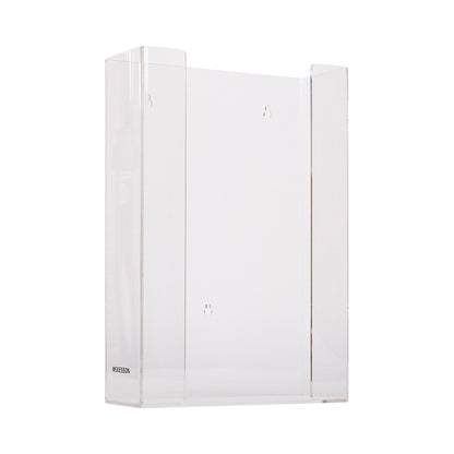 McKesson Glove Box Holder Horizontal Mounted 3-Box Capacity Clear 4-1/4 X 11 X 16 Inch Plastic (883765_EA)