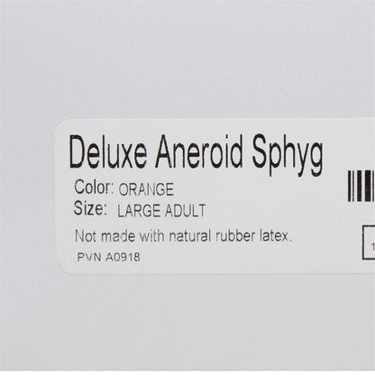 McKesson Deluxe Aneroid Sphygmomanometer Unit Large Adult Cuff Nylon Cuff 34 - 50 cm Pocket Aneroid (1067608_EA)