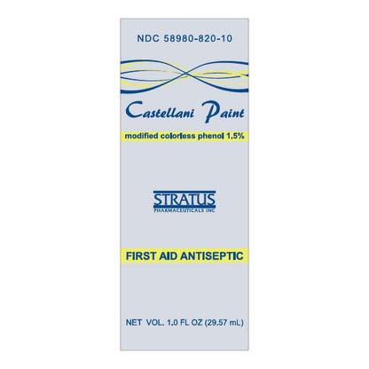 Stratus Pharmaceutical Antiseptic Phenol Topical Liquid 1 oz. Bottle (1044544_EA)
