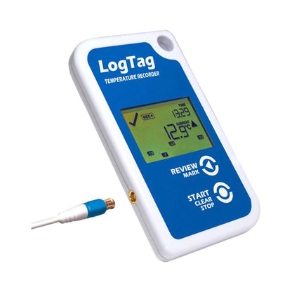 LogTag® TRED30-16R Refrigerator / Freezer Vaccine Data Logger with Alarm Kit Fahrenheit / Celsius -40° to 210°F (-40° to 99°C) External Bottle Probe Wall Mount Battery Operated (1073561_EA)
