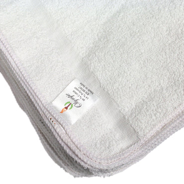 Olympic Washcloth 12 X 12 Inch White Reusable (1125101_DZ)