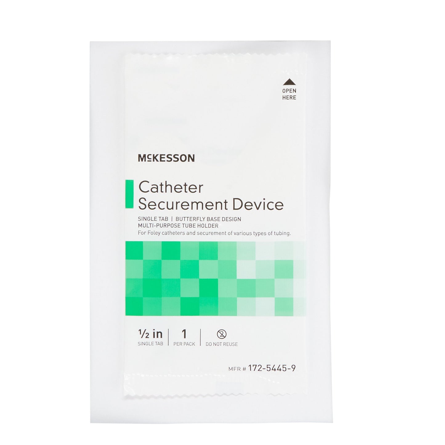 McKesson Catheter Stabilization Device NonSterile, 2.5 Inch Tab (1063193_CS)