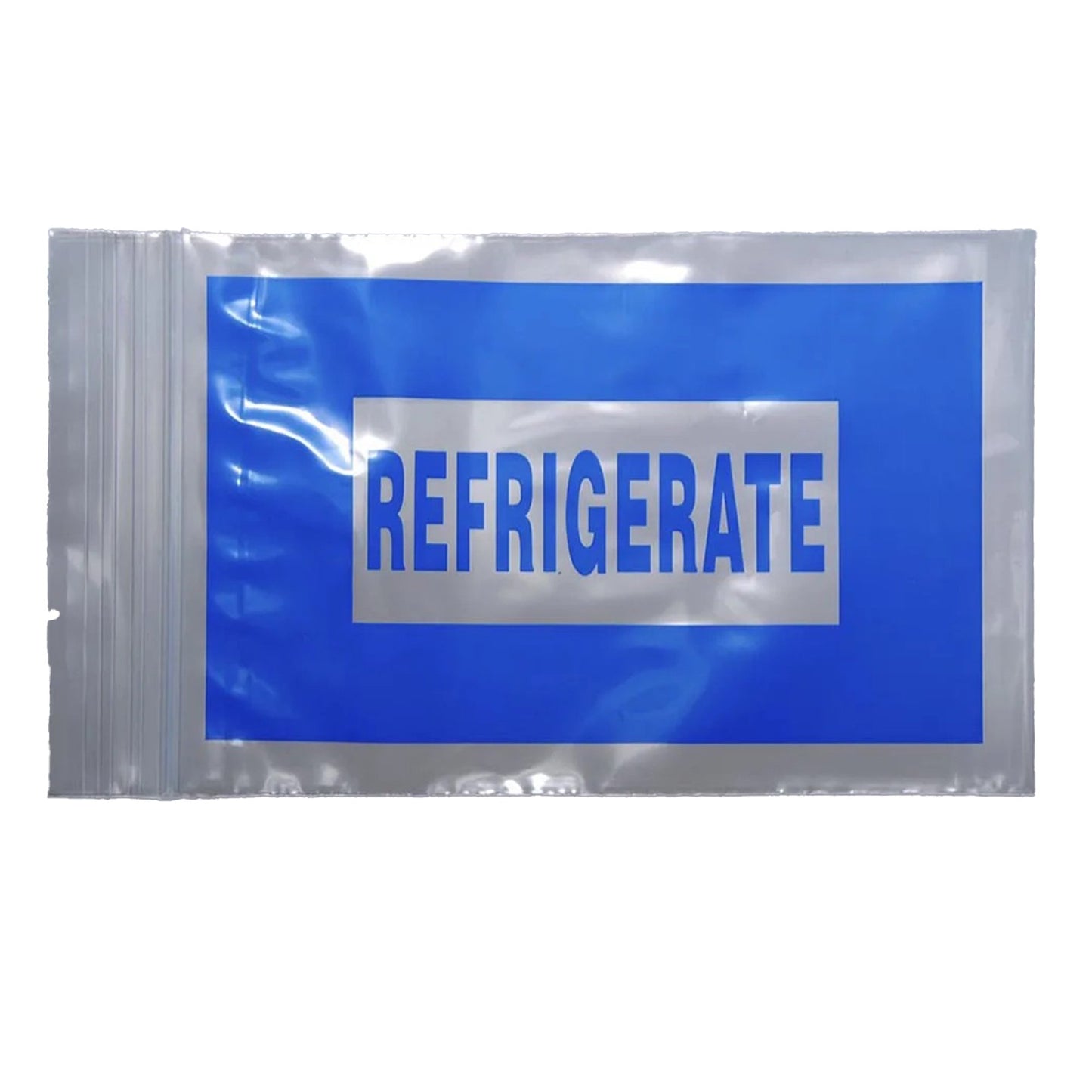 Elkay Plastics Reclosable Bag 6 X 9 Inch LDPE Clear / Blue Zipper Closure (1083849_PK)