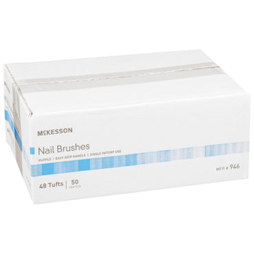 McKesson Nail Brush Soft Bristles Purple (940523_CS)