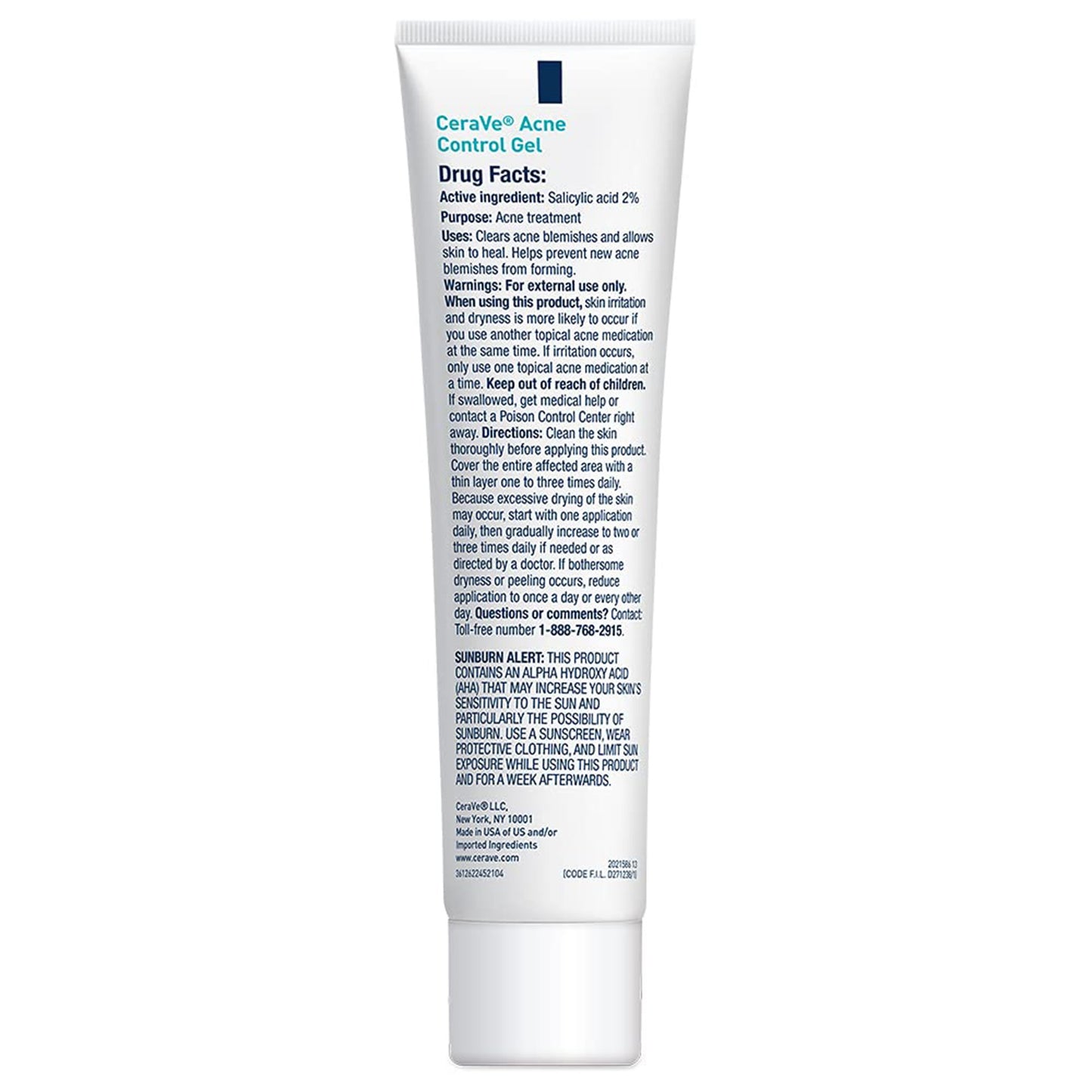CeraVe® Acne Control Gel Acne Treatment 1.35 oz. Gel (1253466_EA)