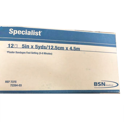 Specialist® Plaster Bandage 5 Inch X 15 Foot Plaster of Paris Blue (4795_EA)