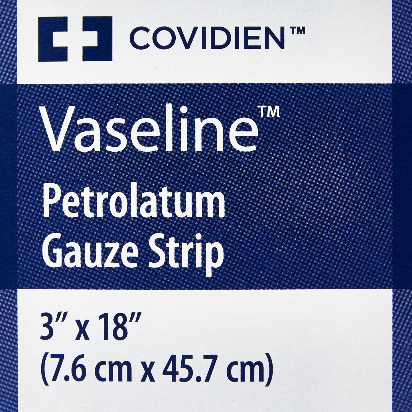 Vaseline® Petrolatum Impregnated Dressing Strip 3 X 18 Inch Sterile (32727_EA)