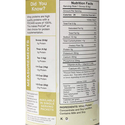 ProCel® Oral Supplement Unflavored Powder 10 oz. Can (671489_CS)