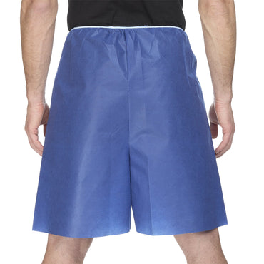 McKesson Exam Shorts X-Large Blue SMS Adult Disposable (1197331_BG)