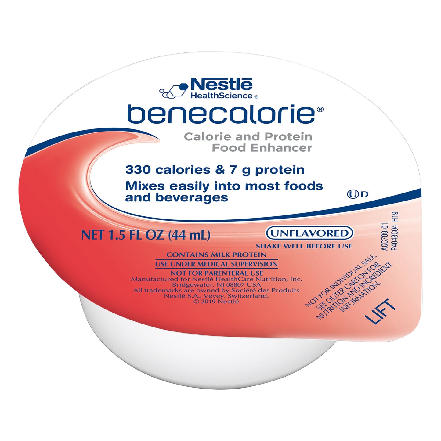Benecalorie® Oral Supplement Unflavored Liquid 1.5 oz. Cup (460437_EA)