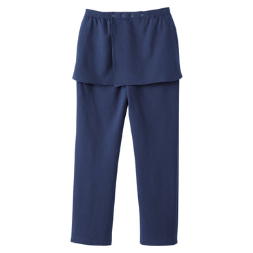 Silverts® Adaptive Pants Open Back 3X-Large Navy Blue Female (1227395_EA)