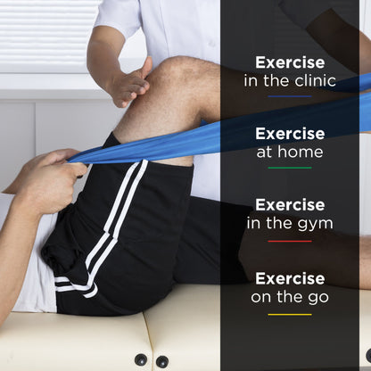 TheraBand® Exercise Resistance Band Blue 6 Inch X 25 Yard X-Heavy Resistance (480033_EA)