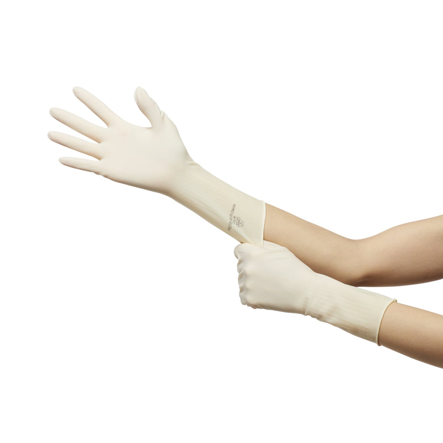 Protexis™ PI Classic Surgical Glove Size 6.5 Sterile Polyisoprene Standard Cuff Length Smooth Ivory Not Chemo Approved (807443_CS)