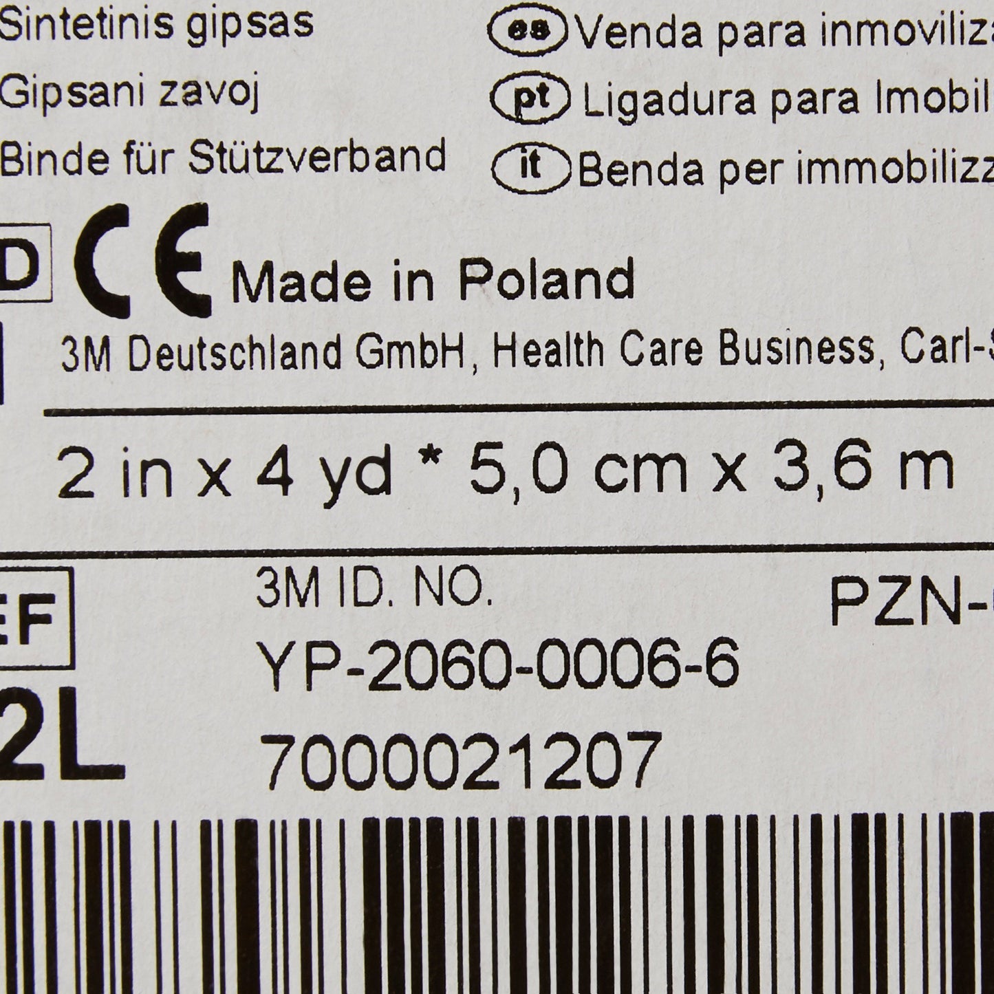 3M™ Scotchcast™ Plus Cast Tape 2 Inch X 12 Foot Fiberglass / Resin Light Blue (199231_EA)